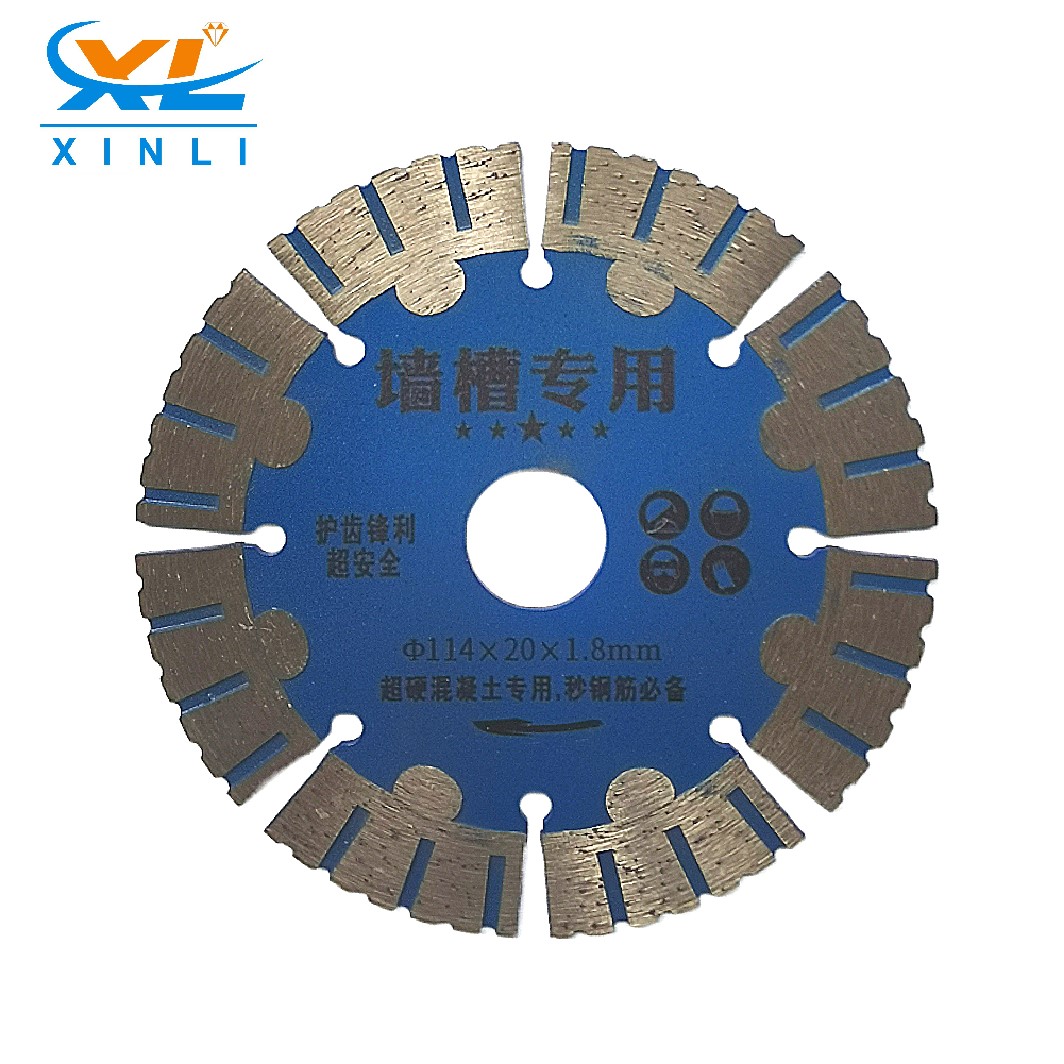 Diamond saw blade for concrete